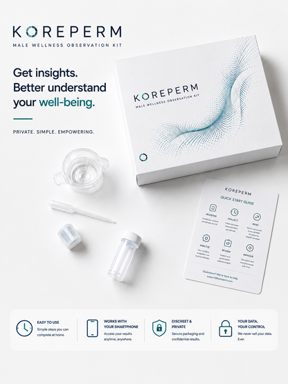 KOREPERM Insight Kit — Male Wellness Observation